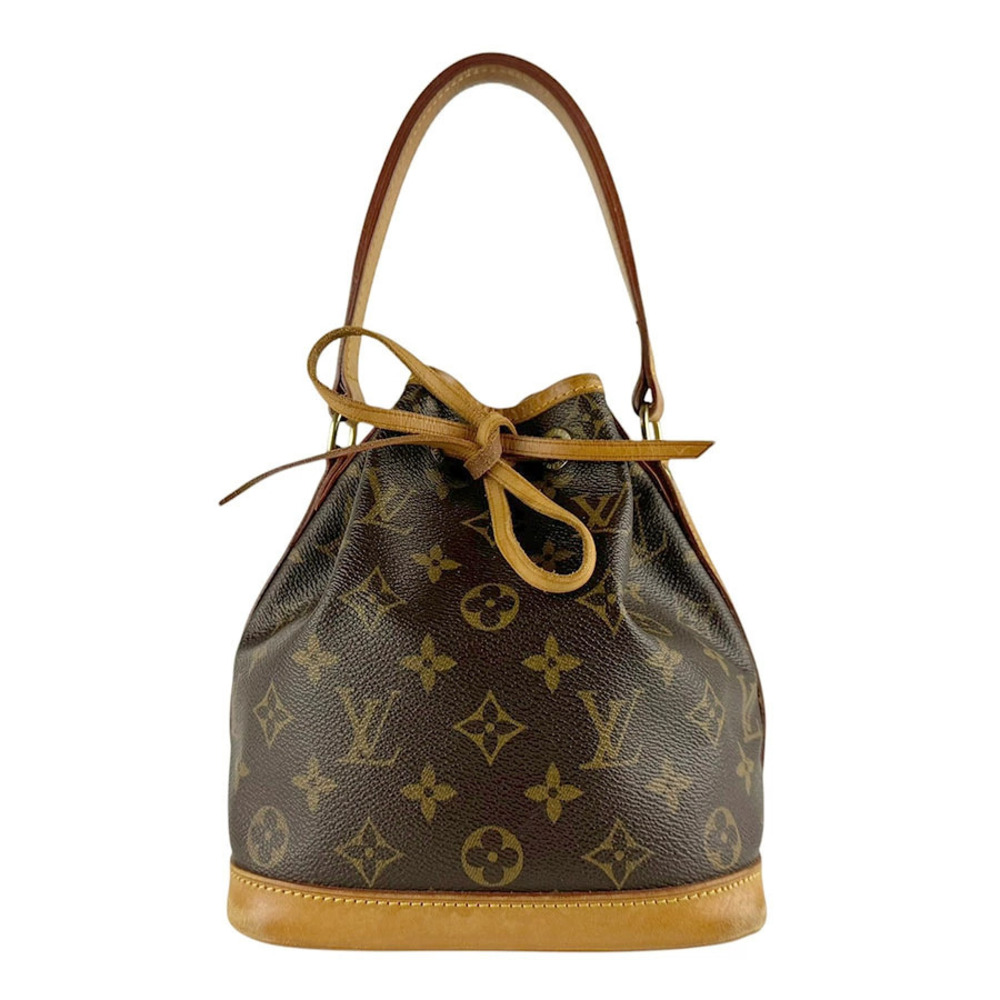 Louis Vuitton Monogram Noe Handbag Canvas Brown